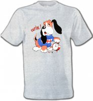 Basset bleu réveil 