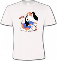 Basset bleu réveil 