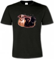 Trois chiens de chasse